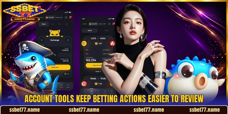 Account tools keep betting actions easier to review Account tools keep betting actions easier to review