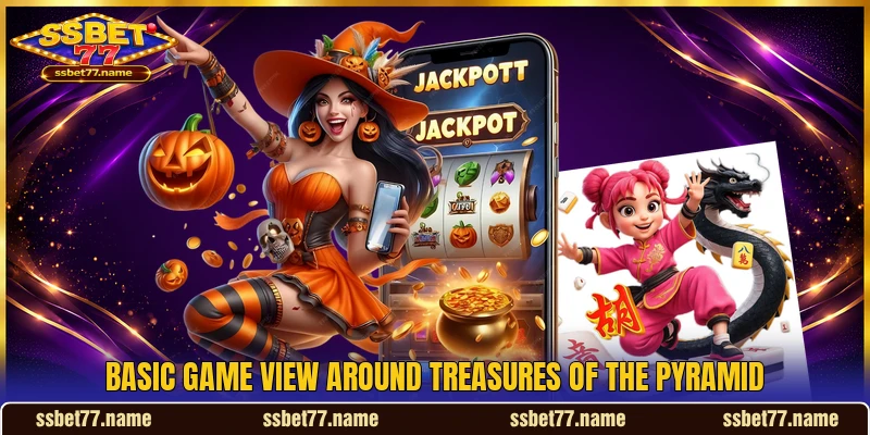 Basic game view around Treasures of the Pyramid