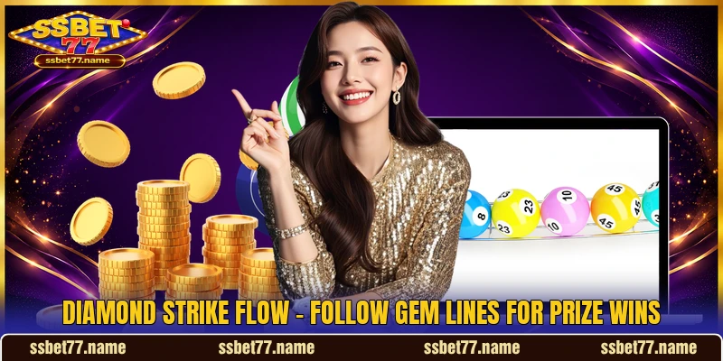 Diamond Strike Flow - Follow Gem Lines For Prize Wins