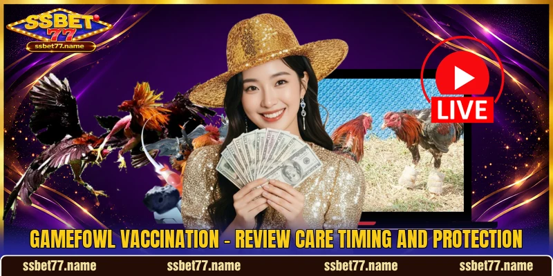 Gamefowl Vaccination - Review Care Timing And Protection