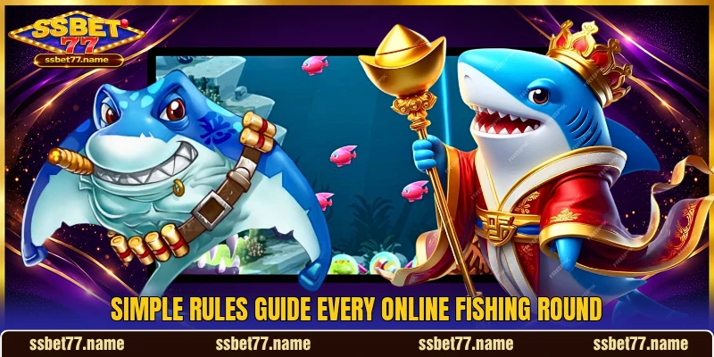 Simple rules guide every online fishing round